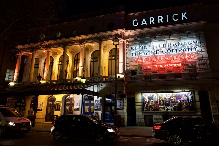 The Entertainer front-of-house at the Garrick Theatre, London