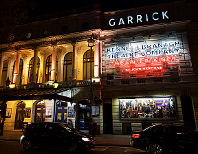 Front of house at the Garrick theatre