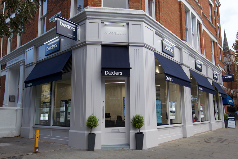 Dexters office in Shepherds Bush, London - Entrance