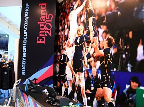 Rugby Store, Westfield - wall graphics